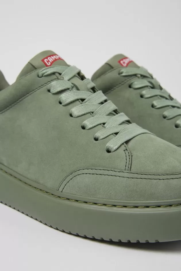 Camper Green Nubuck Sneakers For Men*Men Sneakers