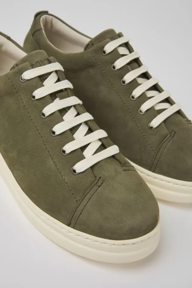 Camper Green Nubuck Sneakers For Women*Women Sneakers