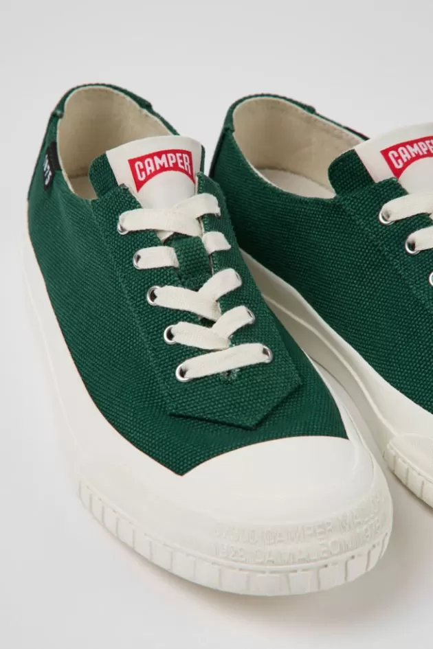 Camper Green Recycled Cotton Sneakers For Women*Women Sneakers