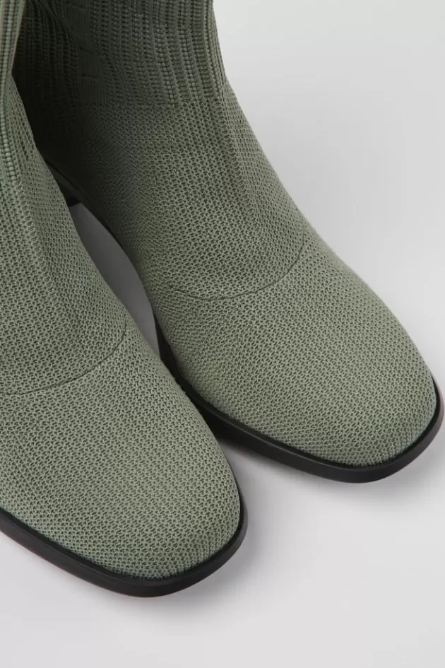 Camper Green Textile Boots For Women*Women Heels