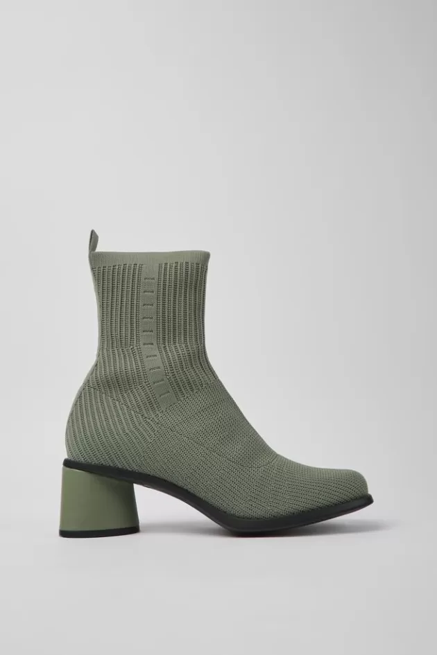 Camper Green Textile Boots For Women*Women Heels