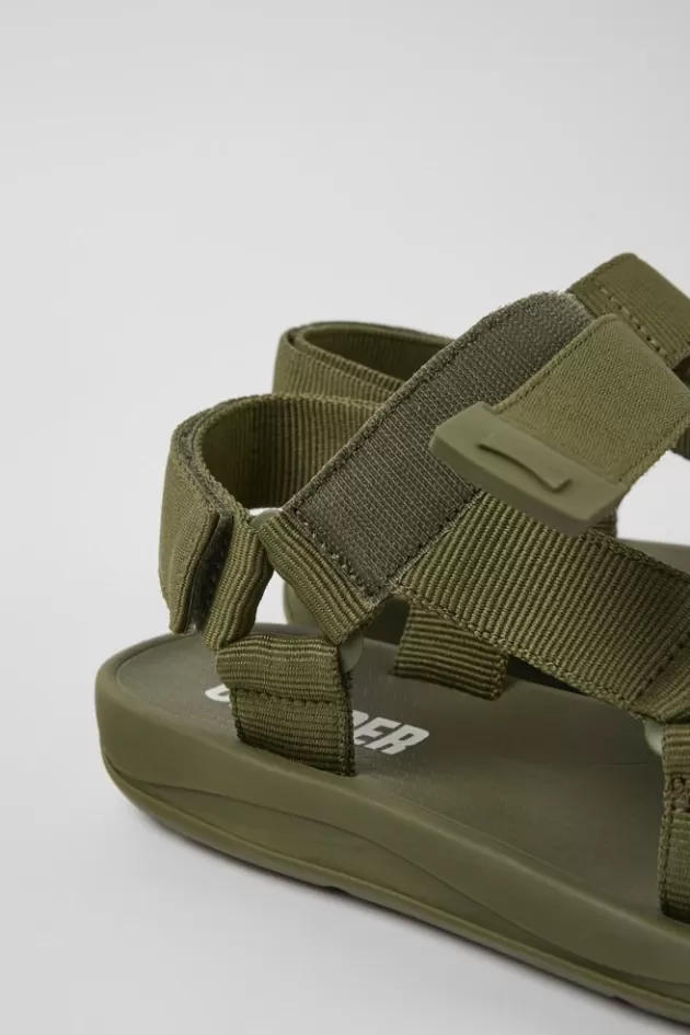 Camper Green Textile Sandal For Men*Men Sandals