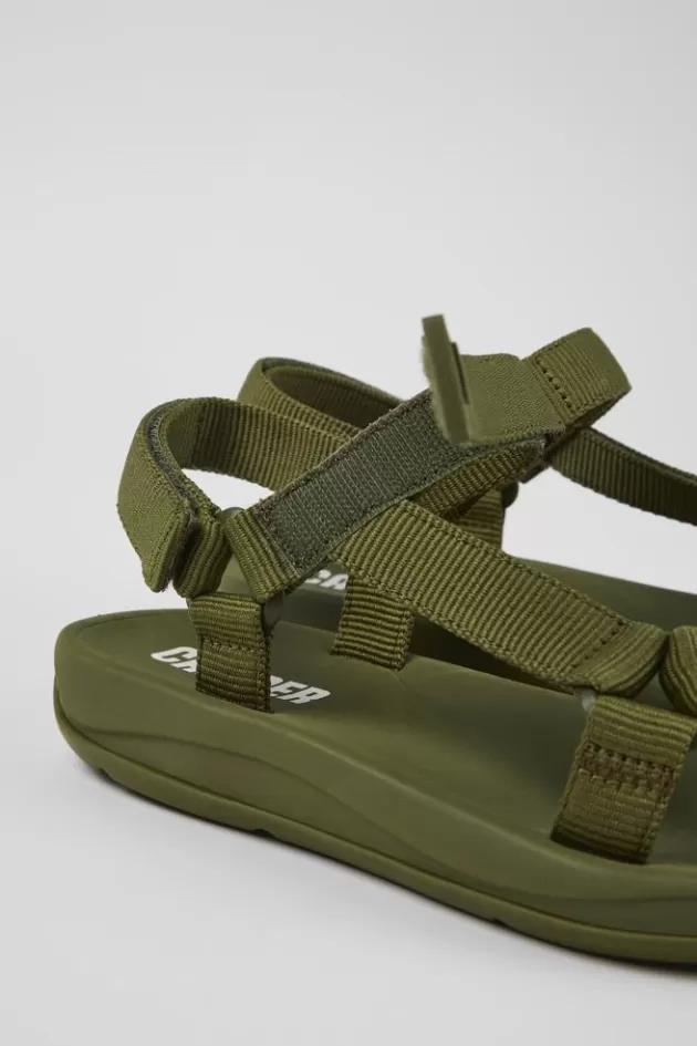 Camper Green Textile Sandal For Women*Women Sandals