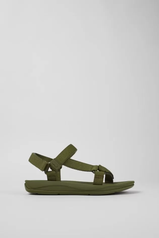 Camper Green Textile Sandal For Women*Women Sandals