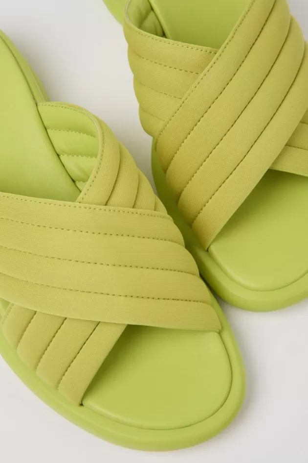 Camper Green Textile Sandals For Women*Women Sandals