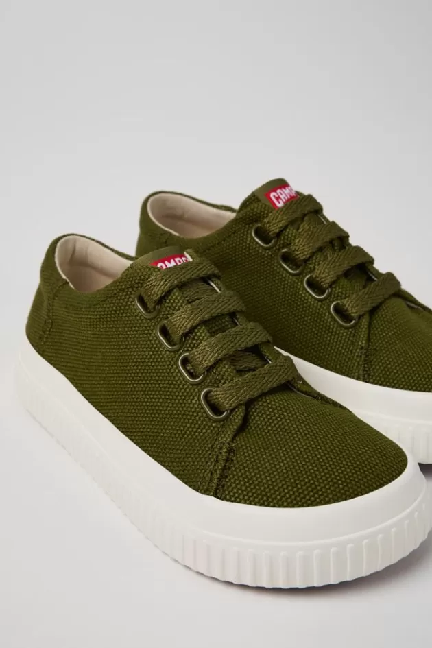 Camper Green Textile Sneaker*Kids Sneakers