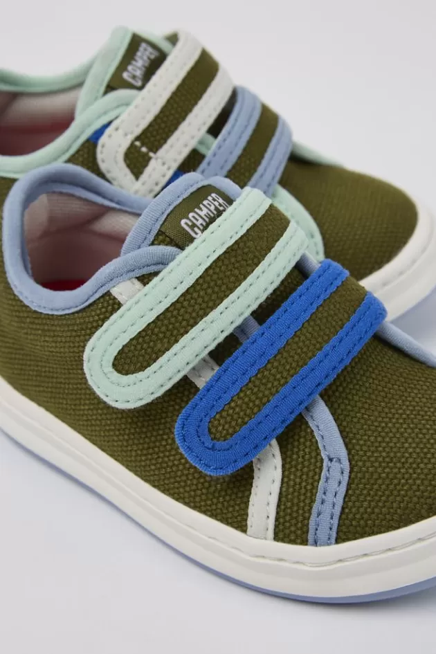 Camper Green Textile Sneaker*Kids Sneakers