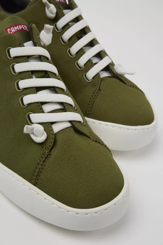 Camper Green Textile Sneaker For Men*Men Casual Shoes