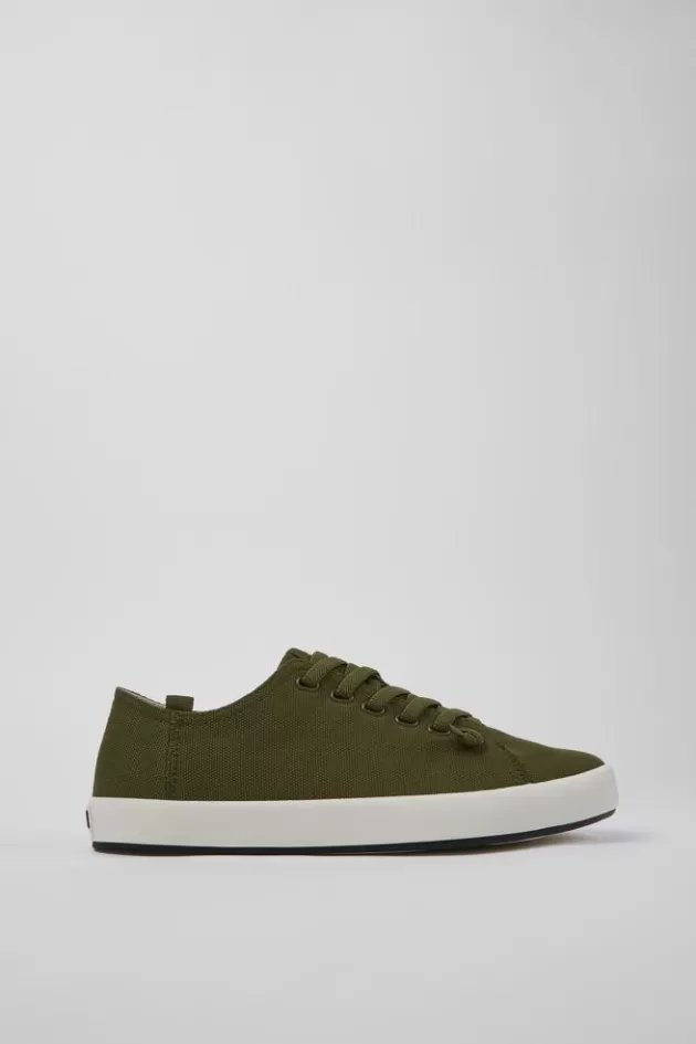 Camper Green Textile Sneaker For Men*Men Sneakers