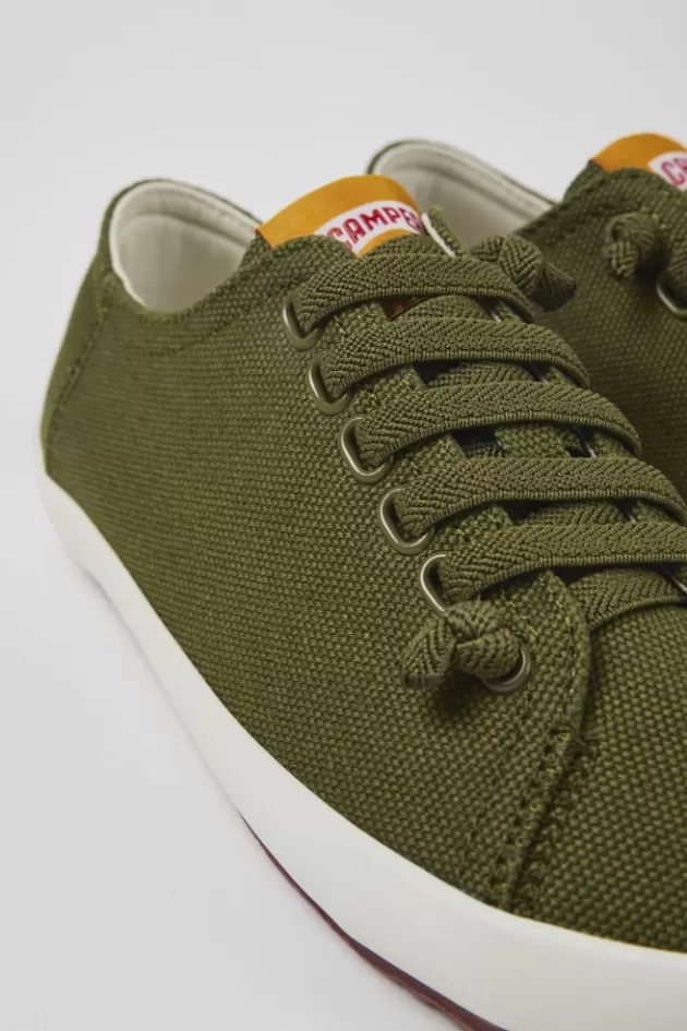 Camper Green Textile Sneaker For Women*Women Sneakers