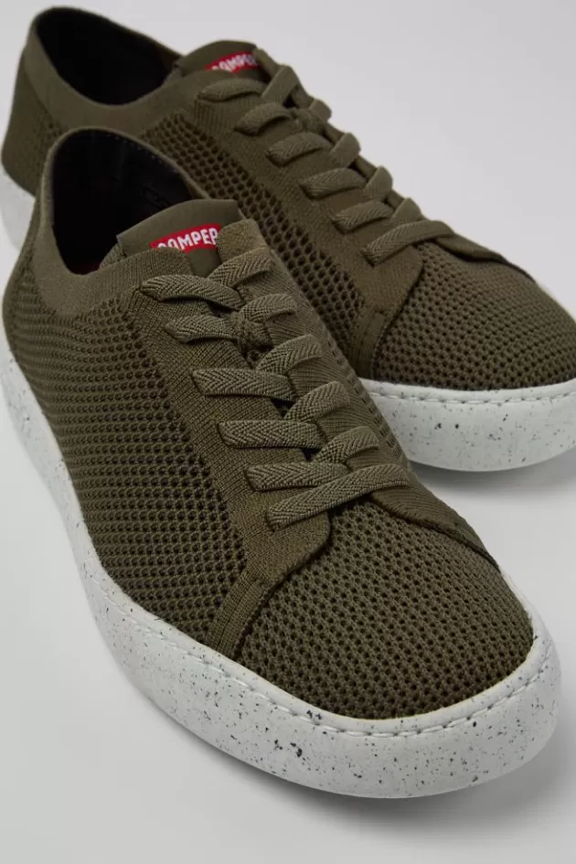 Camper Green Textile Sneakers For Men*Men Sneakers