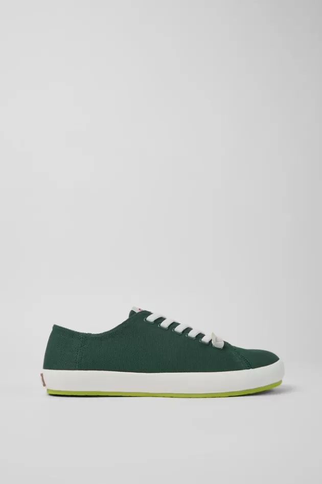 Camper Green Textile Sneakers For Men*Men Sneakers