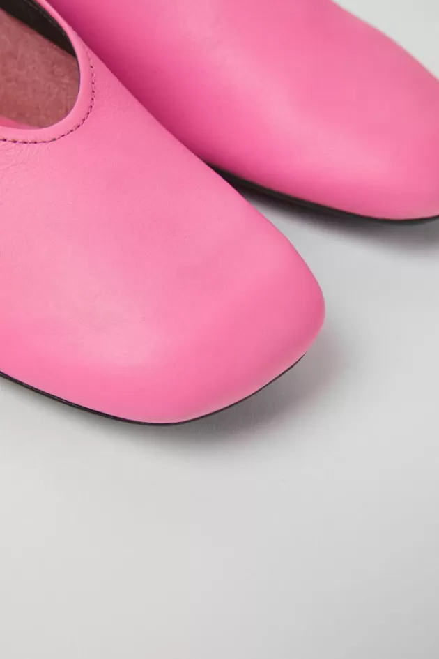 Camper Pink Leather Ballerinas For Women*Women Ballerinas