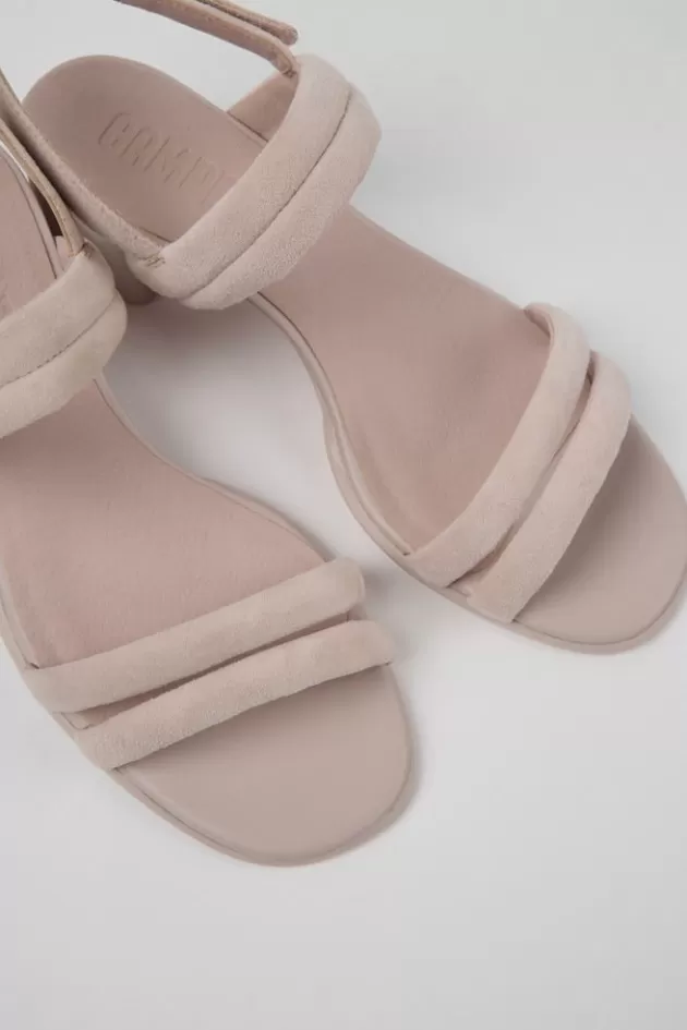 Camper Pink Nubuck Sandals For Women*Women Sandals