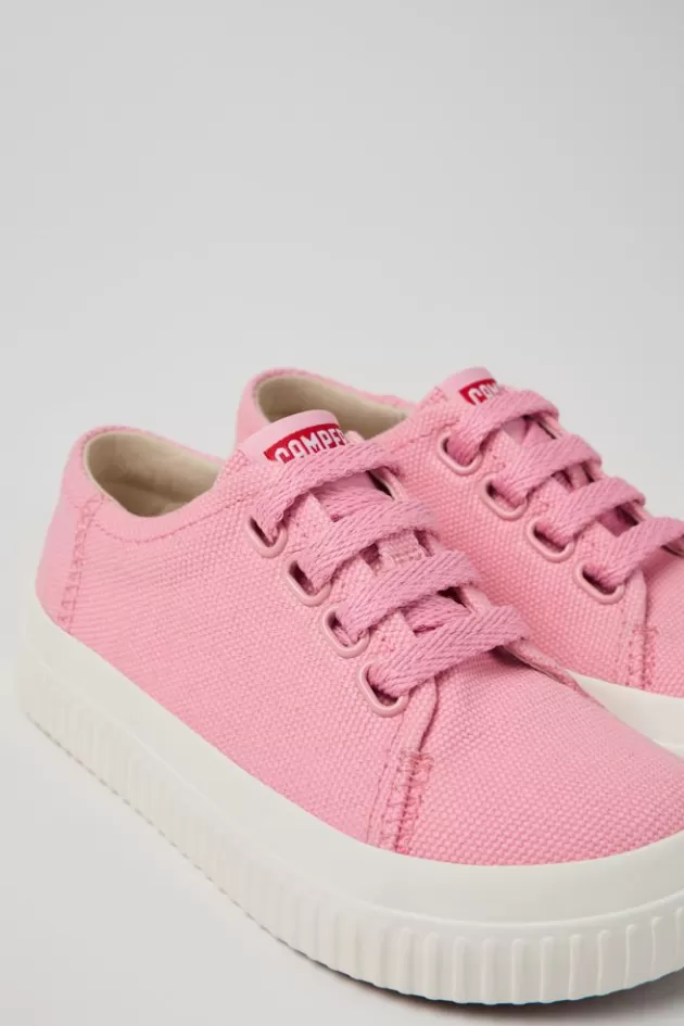 Camper Pink Textile Sneaker*Kids Sneakers