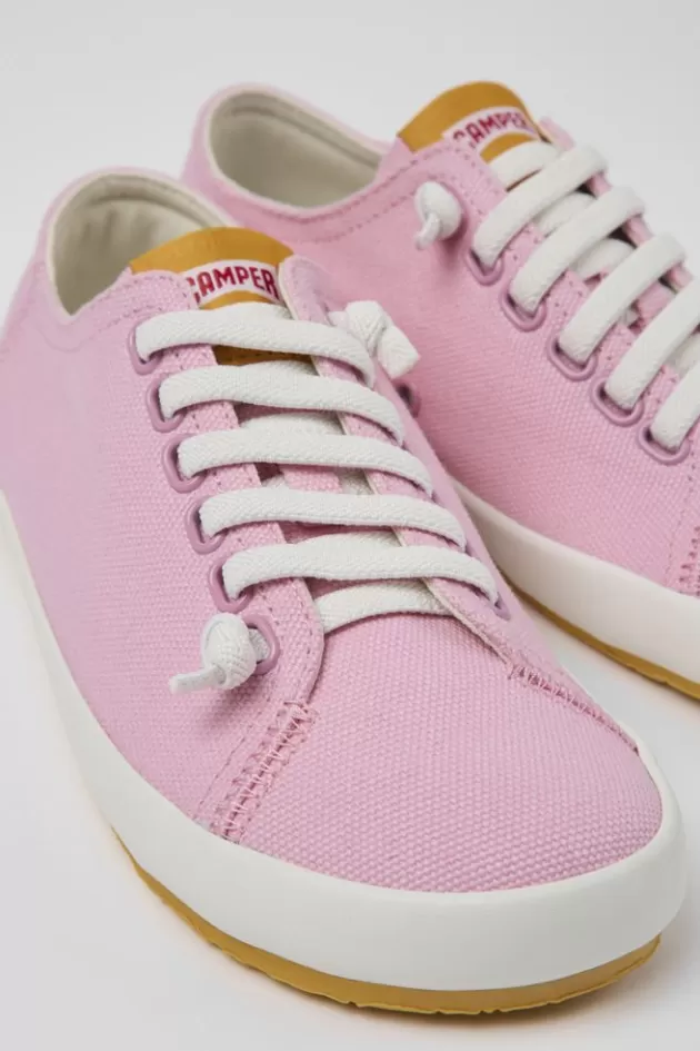 Camper Pink Textile Sneaker For Women*Women Sneakers