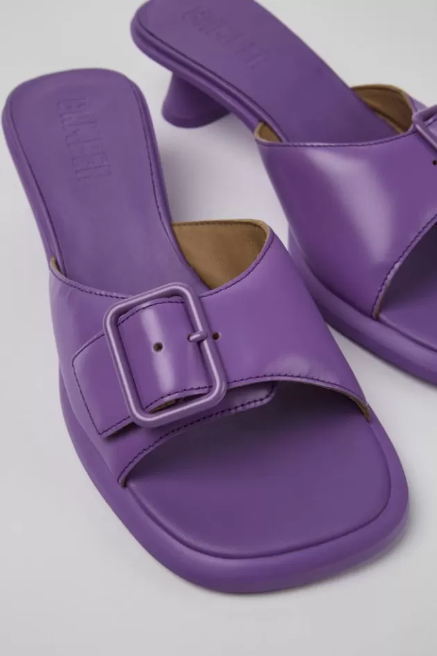 Camper Purple Leather Sandal For Women*Women Sandals