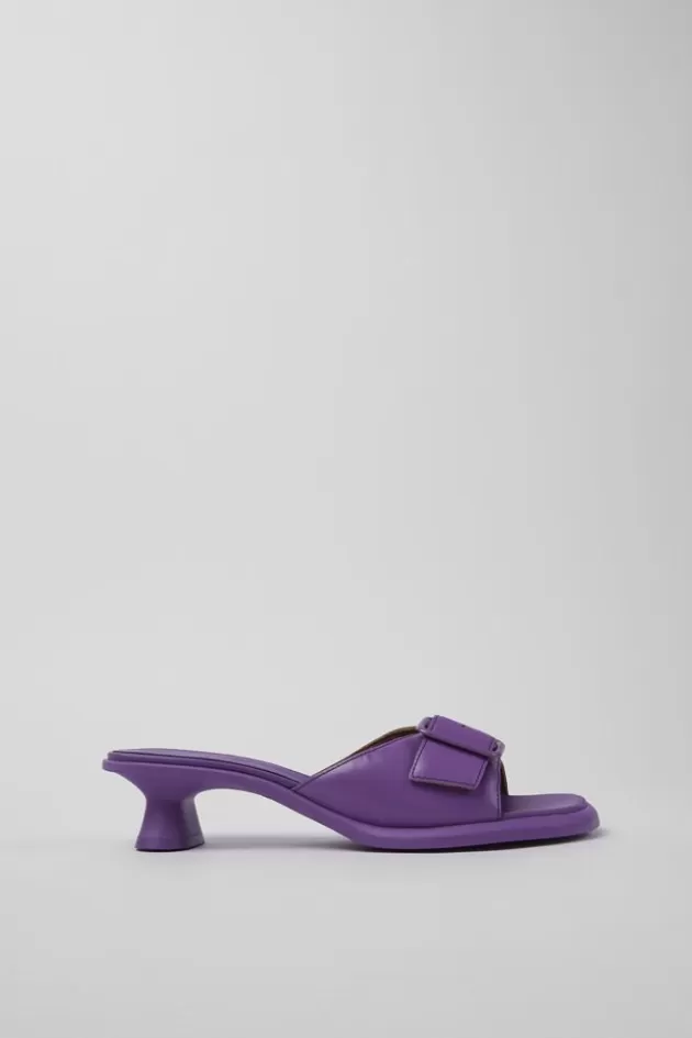 Camper Purple Leather Sandal For Women*Women Sandals