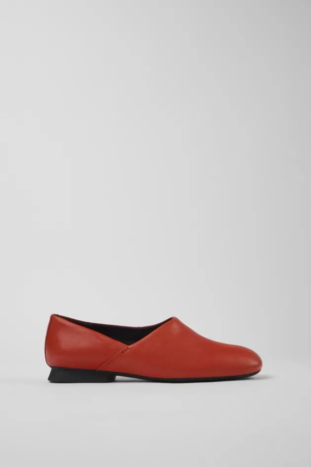 Camper Red Leather Ballerinas For Women*Women Ballerinas