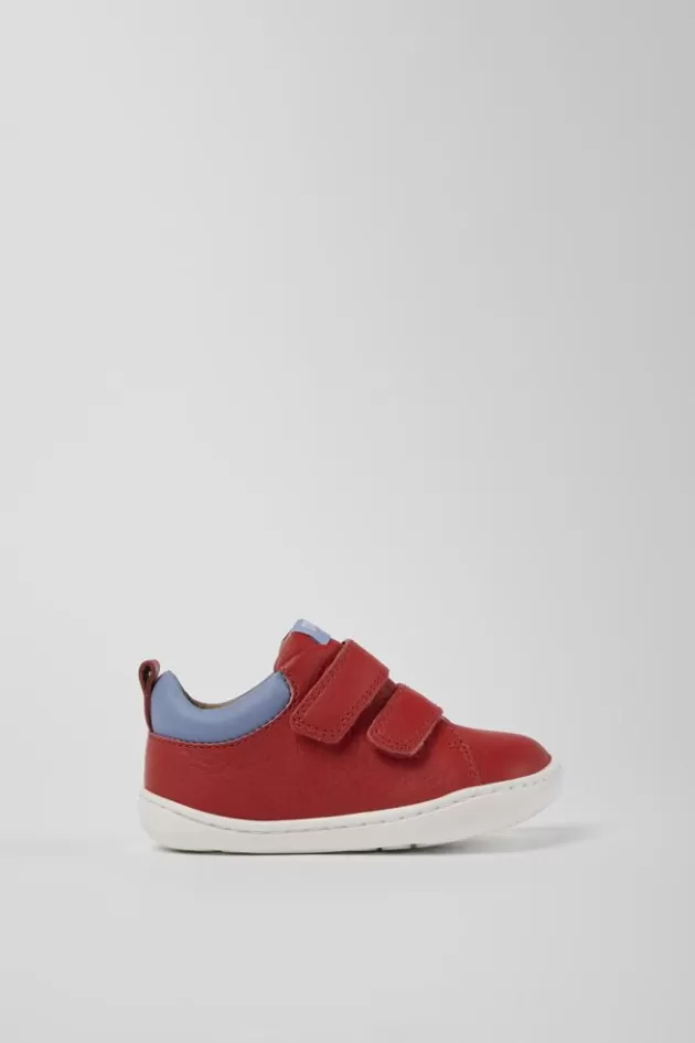 Camper Red Leather Sneaker*Kids Sneakers