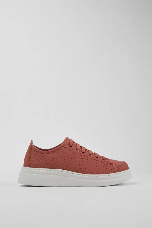 Camper Red Leather Sneaker For Women*Women Sneakers