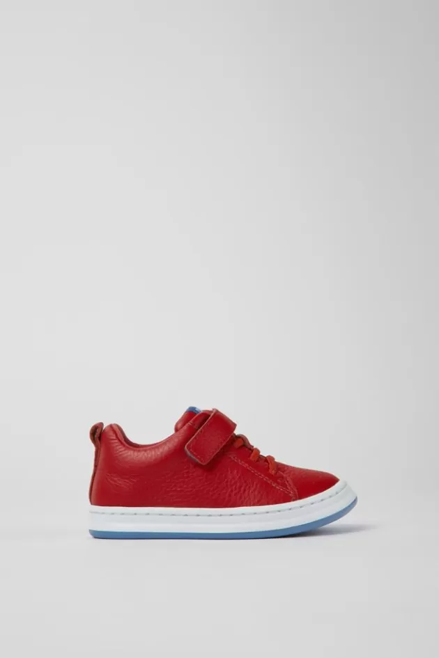 Camper Red Leather Sneakers For Kids*Kids Sneakers