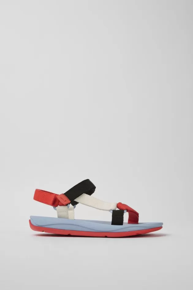 Camper Red, White, And Black Sandals For Women*Women Sandals