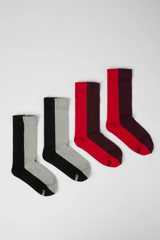 Camper Two-Pair Pack Of Socks*Men Socks