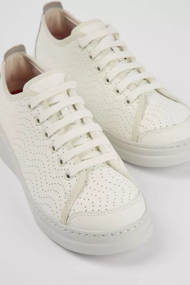 Camper White Leather Sneaker For Women*Women Sneakers