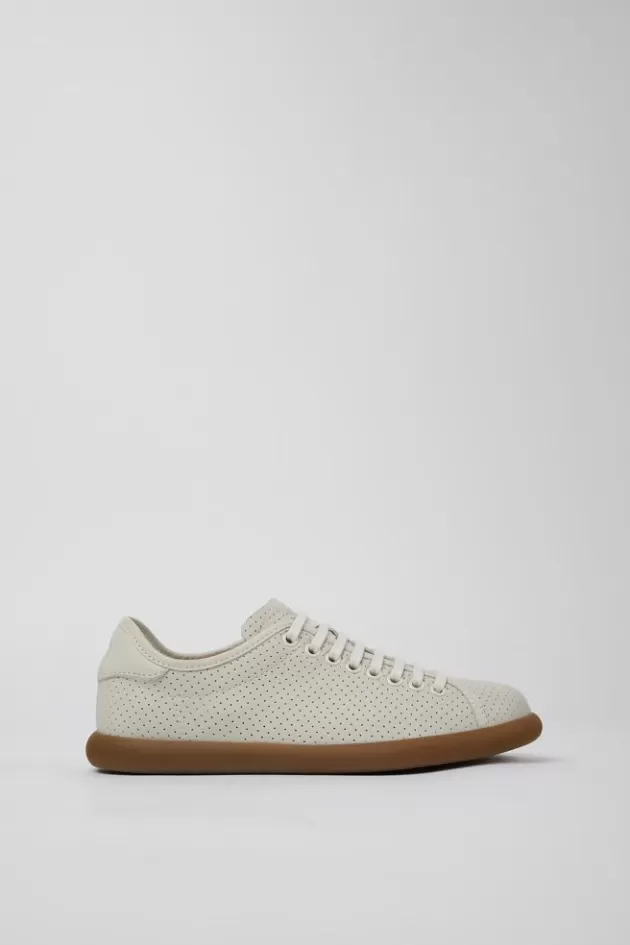 Camper White Leather Sneaker For Women*Women Sneakers