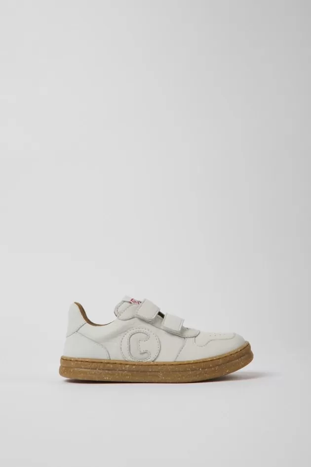 Camper White Non-Dyed Leather Sneakers*Kids Sneakers