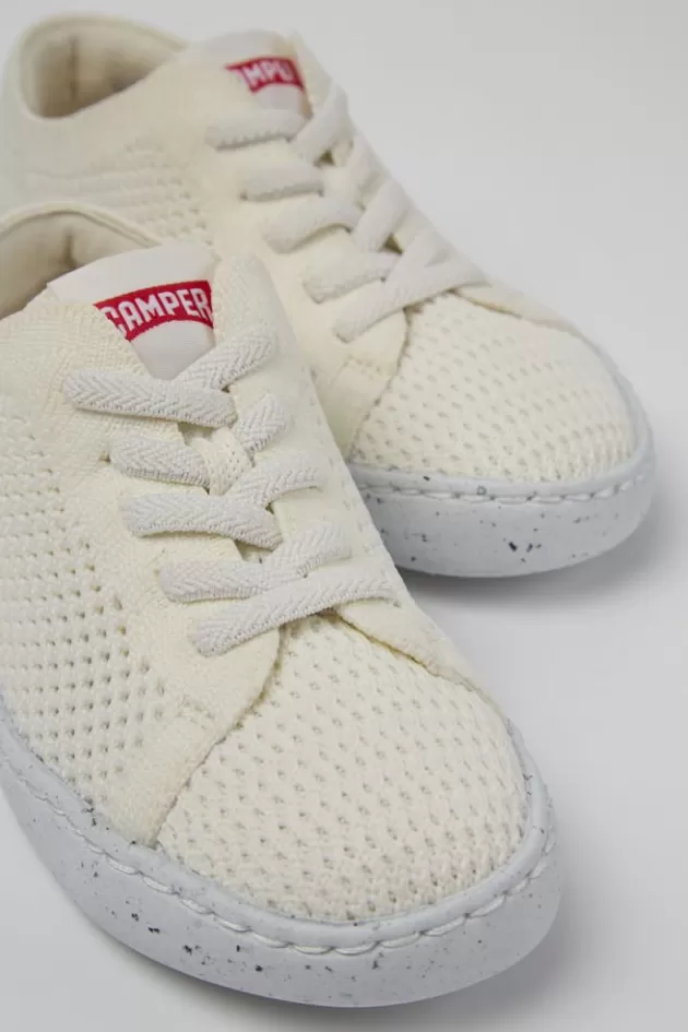 Camper White Textile Shoes For Kids*Kids Sneakers