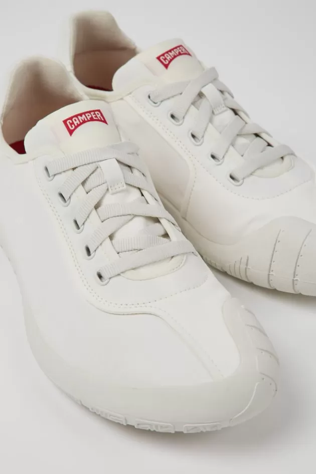 Camper White Textile Sneakers For Men*Men Sneakers