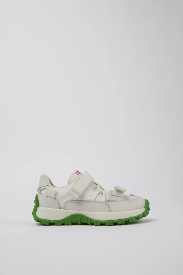 Camper White Textile/Leather Sneaker*Kids Sneakers