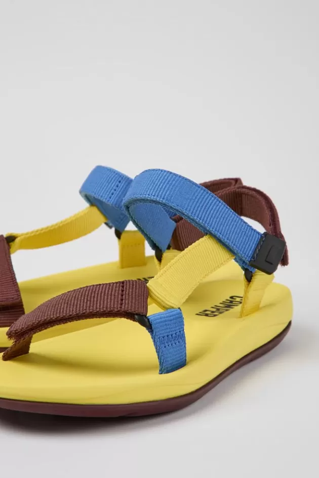 Camper Yellow, Blue, And Burgundy Sandals For Women*Women Sandals