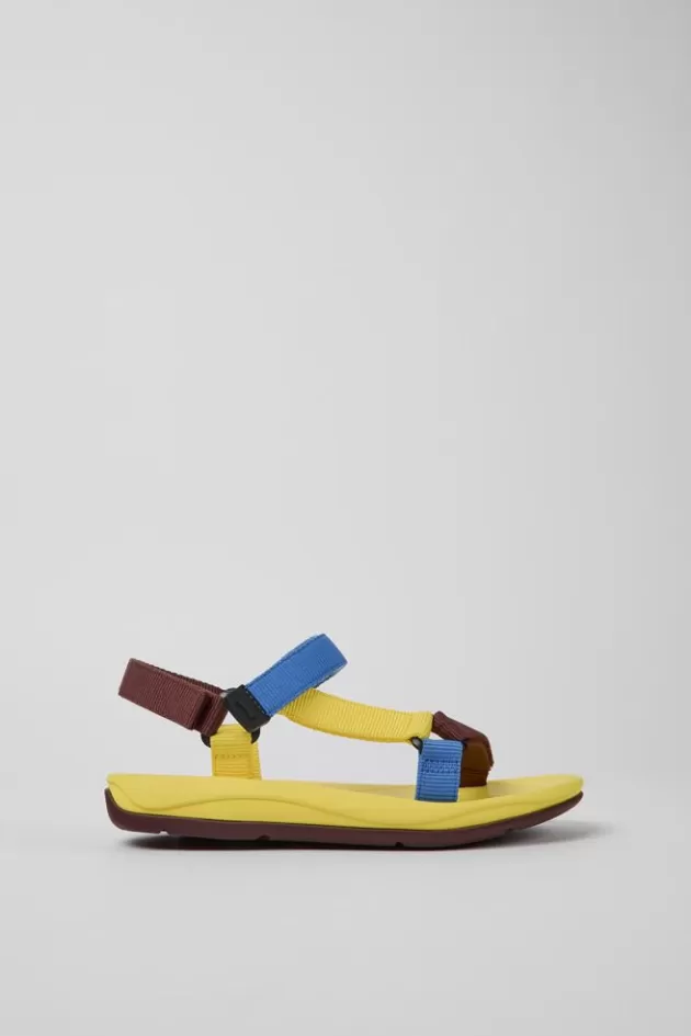 Camper Yellow, Blue, And Burgundy Sandals For Women*Women Sandals