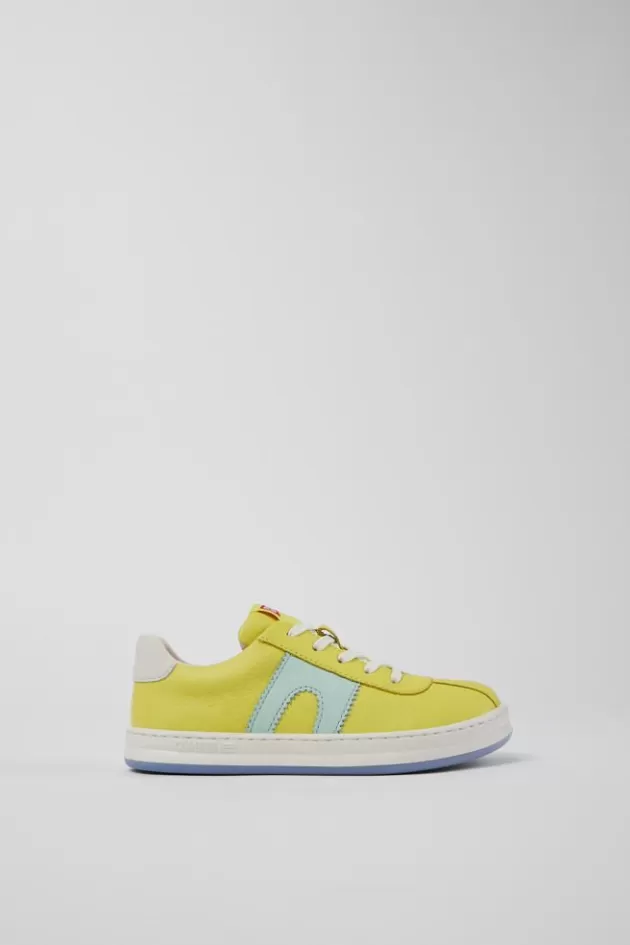 Camper Yellow Leather Sneaker*Kids Sneakers