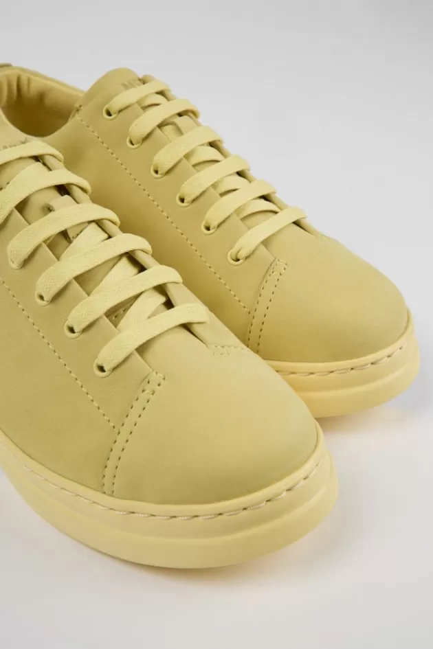 Camper Yellow Nubuck Sneakers For Women*Women Sneakers