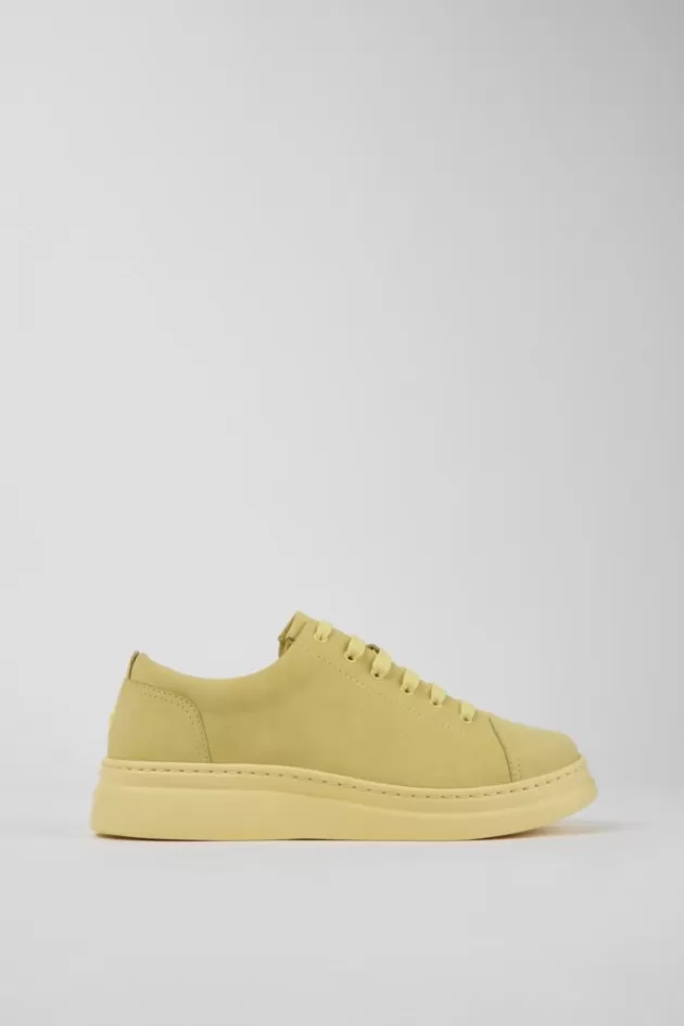 Camper Yellow Nubuck Sneakers For Women*Women Sneakers