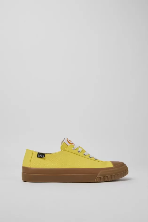 Camper Yellow Recycled Cotton Sneakers For Women*Women Sneakers