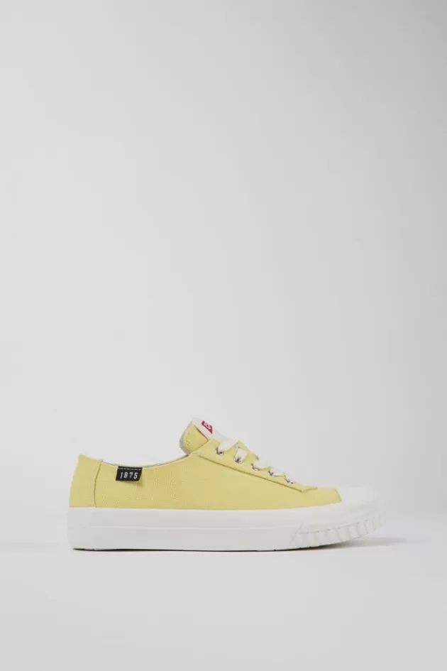 Camper Yellow Recycled Cotton Sneakers For Women*Women Sneakers