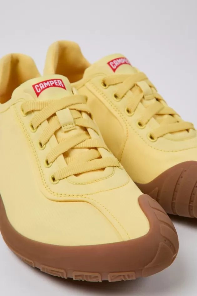 Camper Yellow Textile Sneakers For Women*Women Sneakers